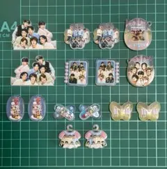 即購入OK♪BTSカスタムボールペン対応ビーズアクリルチャーム16個セット♪