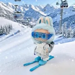 新品 LABUBU 着せ替え服　アウトフィット ラブブ　スキーウェアセット