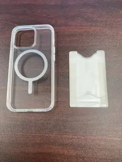 iPhone13Pro クリアケース　MagSafe対応　収納ケース付き