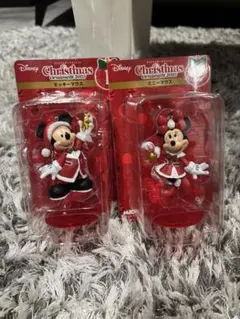 DISNEY クリスマスオーナメントくじ2025 ハッピーくじ　ミッキー＆ミニー