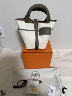 HERMES エルメス インザループ 18 B刻印 ベトン シルバー金具 - メルカリ