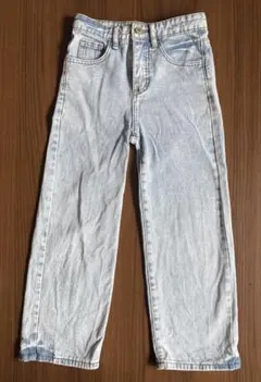 ワイド　デニム　女児　130size ガールズ　Sheinのサムネイル