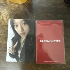 BABYMONSTER we go up タワレコ特典 トレカ アヒョン