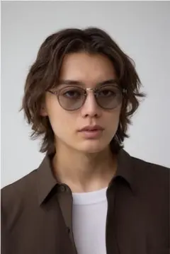 【メンズ】AZUL BY MOUZZY ルーセントフレームアイウェア 柄GRY