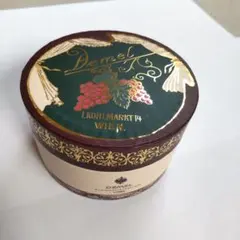 Demel 空箱 空き箱 お菓子 紙製 丸 おしゃれ エレガント 小物入れのサムネイル