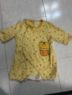 クマ柄ハートロンパース 60-70cm