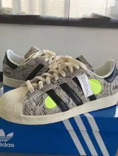 アディダス　スーパースター82 白　蛇　スネーク　adidas