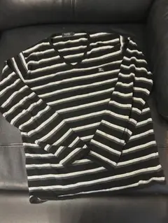 BURBERRY BLACK LABEL Vネックセーター サイズ3