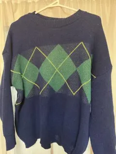 アーガイルセーター
