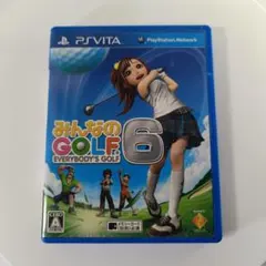 【動作確認済】PS Vita みんなのGOLF 6 みんゴル6 ケース付き