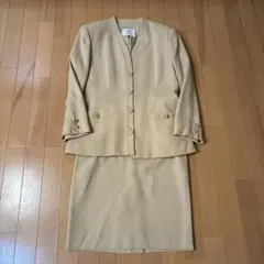 Burberrys ベージュ スーツ セット ジャケット11号　スカート9号