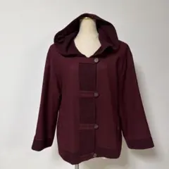 美品　レリアン　フード付き　コート　ジャケット　正規品