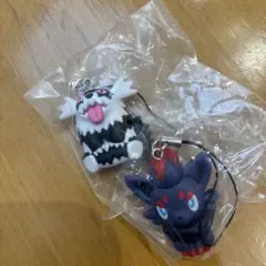 ポケモン　ぺたんこマスコット　ゾロア　ジグザグマ