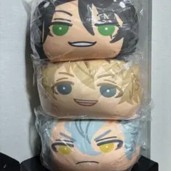 ツイステ　おまんじゅうクッション　サバナクロー　レオナ　ラギー　ジャック