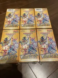 新品未開封！　ポケモンカード　VSTARユニバース　6 box シュリンク付き