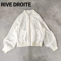 RIVE DROITE リヴドロワ シアーブルゾン ホワイトのサムネイル