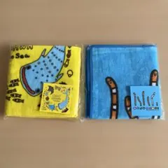 沖縄　ハンドタオル（イエロー・ブルー）