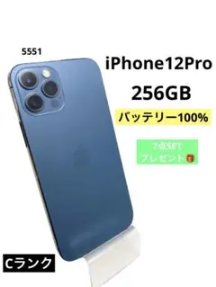iPhone12Pro 256GB バッテリー100% 7点SETプレゼント❣️