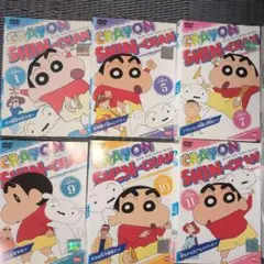 クレヨンしんちゃん DVD 6本 TV版傑作選1,5,7,9,10,11