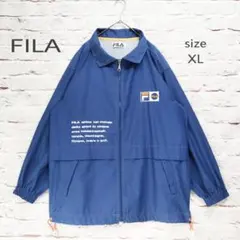 【ロゴ刺繍】FILA ナイロンジャケット アノラック