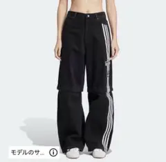 adidas アディブレイク デニム 2-In-1 　27 黒