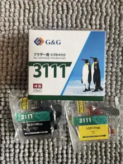 G&G 3111 インクカートリッジ ブラック＆イエローのみのサムネイル