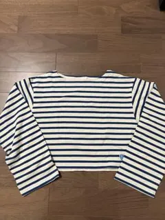 【SALE】ORCIVAL ボーダー 長袖クロップドTシャツ