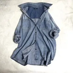 極美品❤️近年ジャーナルスタンダード デニムシャツ オーバーサイズ 