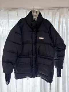 FIRST DOWN ダウンジャケット Lサイズ 90s復刻デザイン 黒