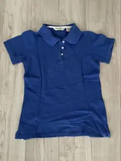 Eddie Bauer 半袖ポロシャツ ブルー PETITE XS 綿100%のサムネイル