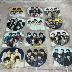 嵐　ミニうちわ　集合　12枚セット