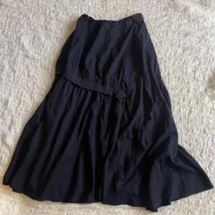 Y’s ワイズ　ロングスカート Y's(ワイズ) 13SS Drawcord Asymmetrical Long Skirt ドローコード