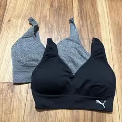 PUMA スポーツブラ 2枚セット