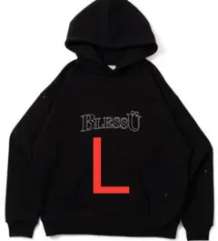 L BLESS U BU OG LOGO HOODIE black