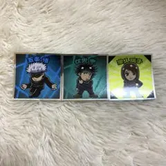 呪術廻戦マンチョコ　シール　五条悟　伏黒恵　家入硝子