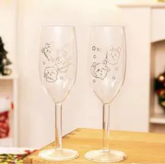 ちいかわ グラスセット グラス シルバー ワイン シャンパン ハチワレ うさぎ
