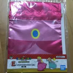 一番くじスーパーマリオ ピーチ姫 巾着BANDAI