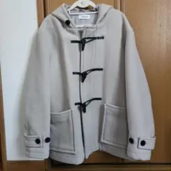 【白】ダッフルコート　グローバルワーク