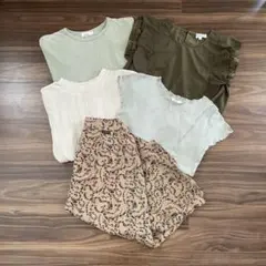 女の子 150 まとめ売り　淡色　コーデ　セット　ペアマノン ピンクラテ