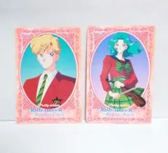 セーラームーン　デラックス両面プリズムブロマイド　PART 1 セーラームーン デラックス両面プリズムブロマイド PART 1