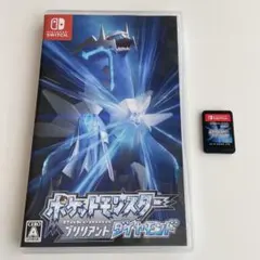 【動作確認済】【美品】Switch ポケットモンスター ブリリアントダイヤモンドのサムネイル