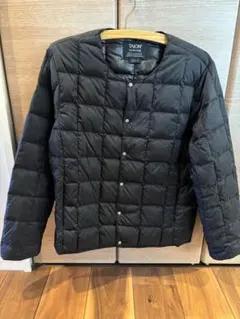 TAION ベーシック クルーネックボタン インナーダウンジャケット