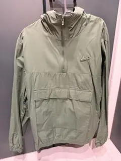 Nike ハーフジップ ウィンドブレーカー XL オリーブグリーン