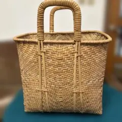 日本製】竹細工リュック アンティーク 希少！！工芸品 - メルカリ