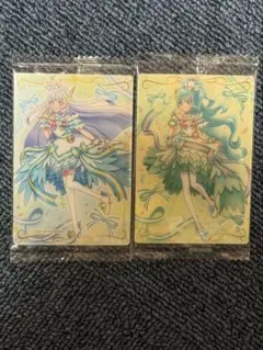 プリキュアカードウエハース　わんだふるぷりきゅあ！ ニャミー&リリアン2枚セット
