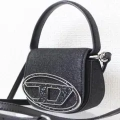 DIESEL 1DR XS 2way ミニショルダーバッグ グリッター