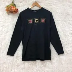 ★パーソンズスポーツ★刺繍ロゴ ロングスリーブ カットソー 【L】 コットン