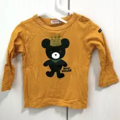 MIKI HOUSE クマプリント Tシャツ 90