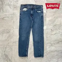 リーバイス　502 デニム　メンズ　ジップフライ　紙パッチ　W32 L30 青