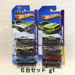 No264. 100％ホットウィール　SHELBY 6台セット Hot Wheels 67 SHELBY GT500 CAR | HW EV 8/10 | 2025 | Sams Toy